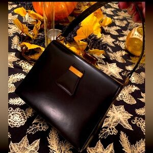 RARE VINTAGE Elegance by Evan’s black handbag